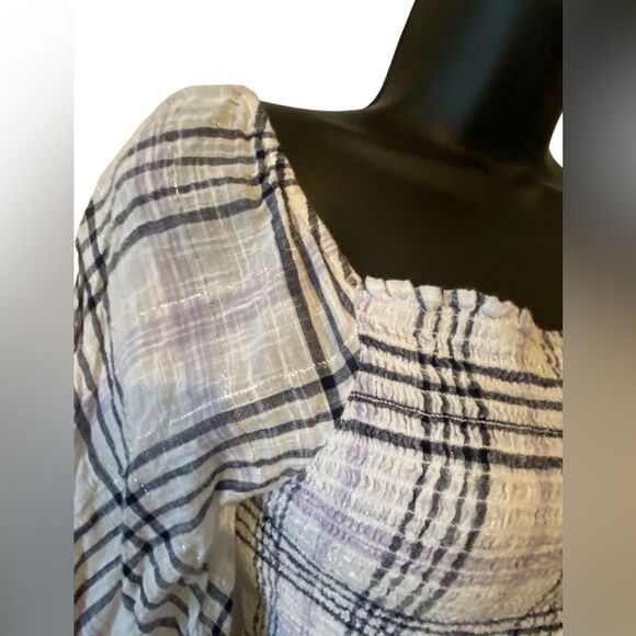 INC International Concepts fitted plaid crop top NWOT juniors size S. - Picture 10 of 10